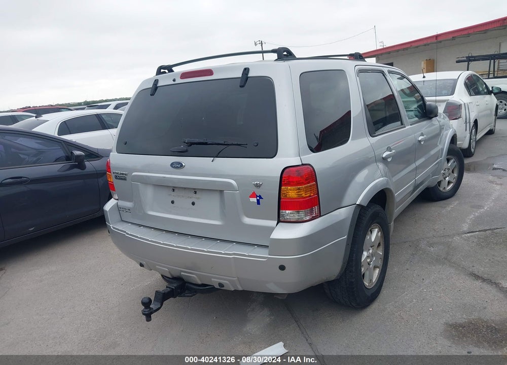 2006 FORD ESCAPE LIMITED VIN: 1FMYU94126KA07765