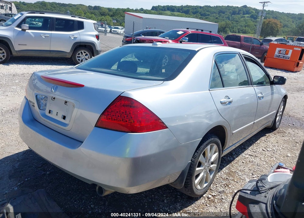 2006 HONDA ACCORD 3.0 EX VIN: 1HGCM66596A007850