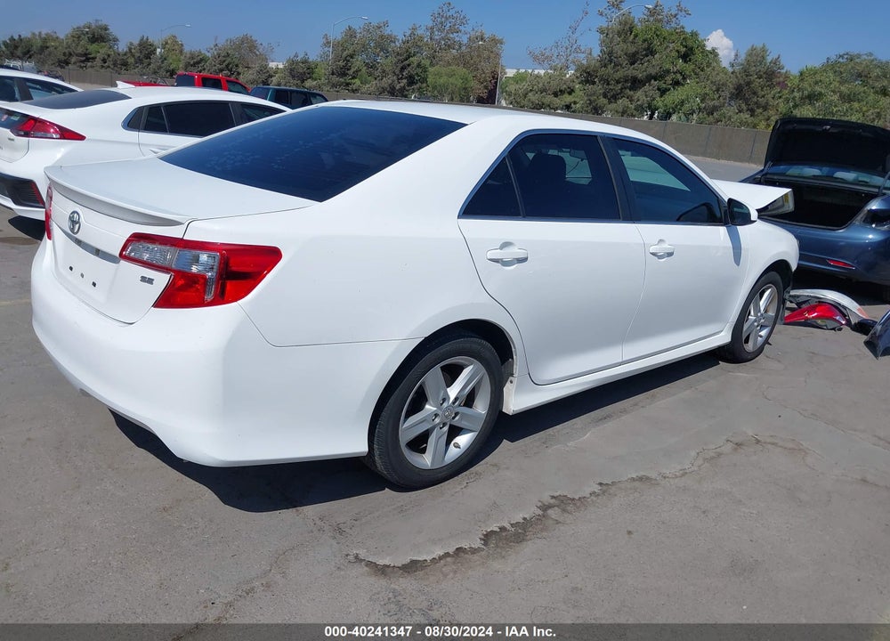 2014 TOYOTA CAMRY SE VIN: 4T1BF1FK9EU327627