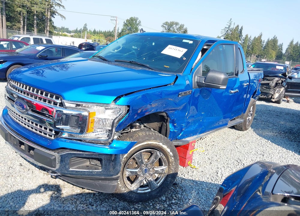 2020 FORD F-150 XLT VIN: 1FTEW1E41LKE96327