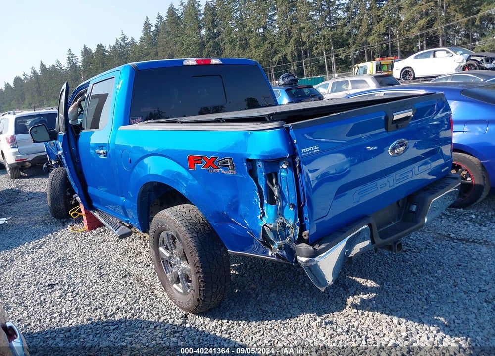 2020 FORD F-150 XLT VIN: 1FTEW1E41LKE96327