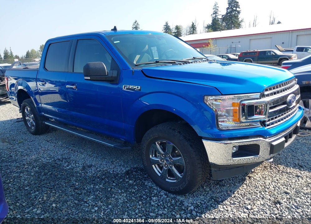 2020 FORD F-150 XLT VIN: 1FTEW1E41LKE96327