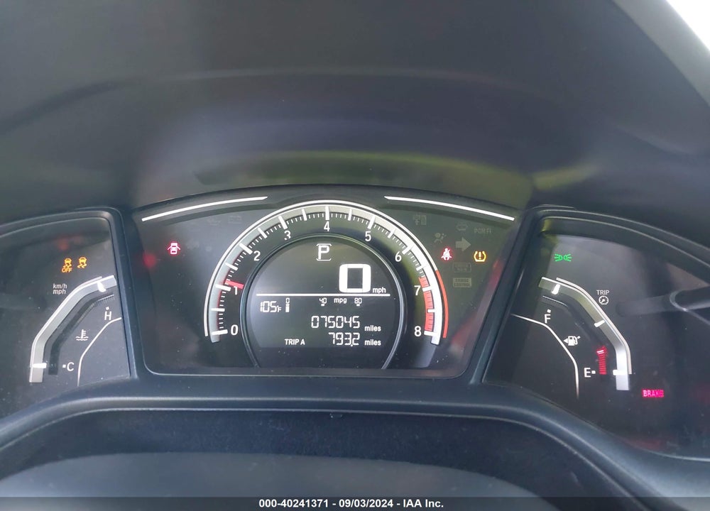 2018 HONDA CIVIC LX VIN: 2HGFC2F50JH601195