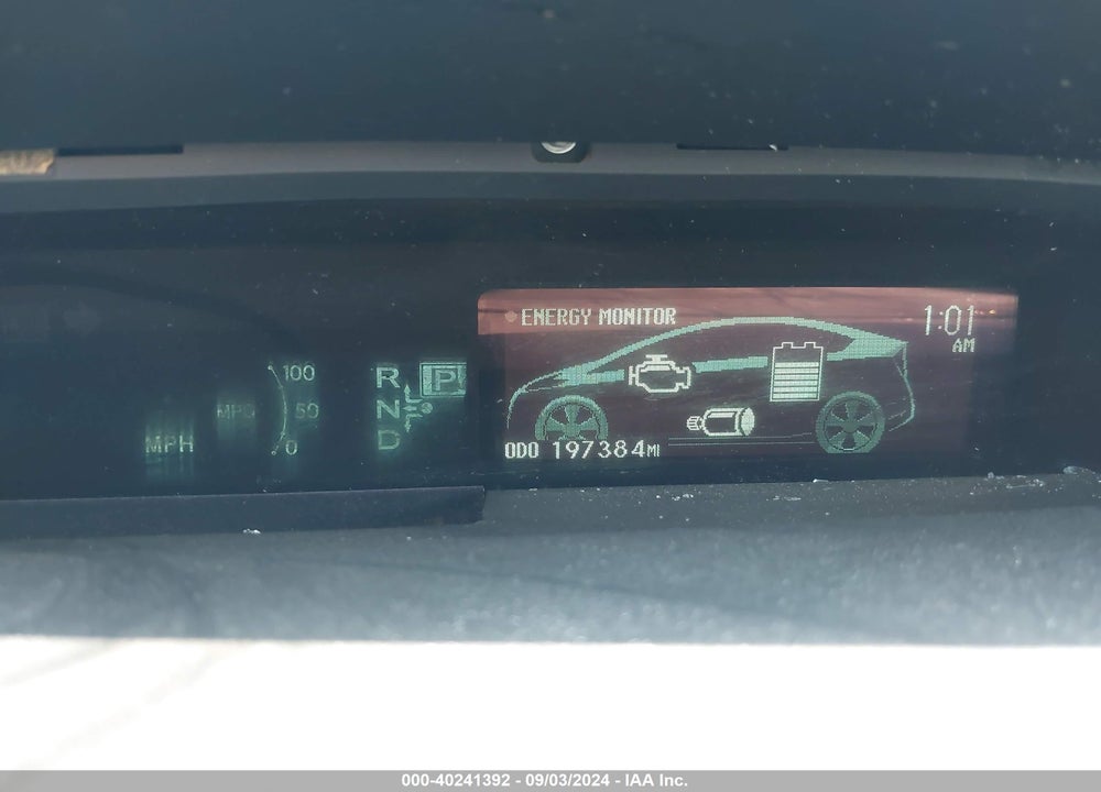 2010 TOYOTA PRIUS III VIN: JTDKN3DU6A0159955