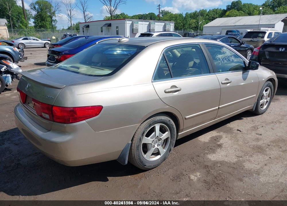 2005 HONDA ACCORD HYBRID IMA VIN: JHMCN36485C014288
