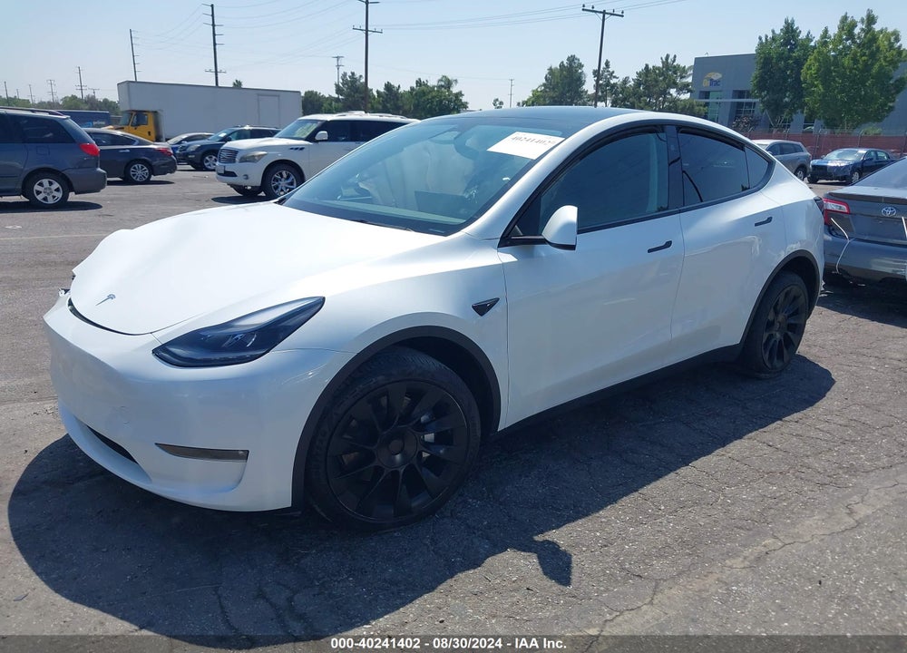 2023 TESLA MODEL Y AWD/LONG RANGE DUAL MOTOR ALL-WHEEL DRIVE VIN: 7SAYGDEEXPF801284