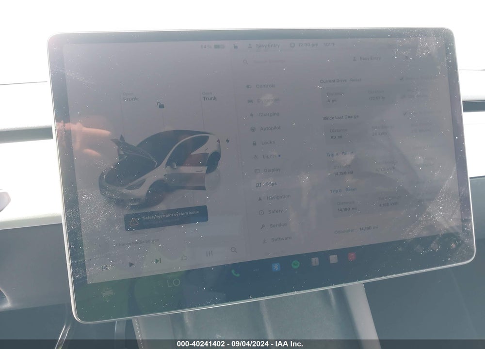 2023 TESLA MODEL Y AWD/LONG RANGE DUAL MOTOR ALL-WHEEL DRIVE VIN: 7SAYGDEEXPF801284