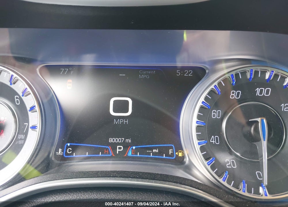 2019 CHRYSLER 300 TOURING L VIN: 2C3CCAAGXKH556132