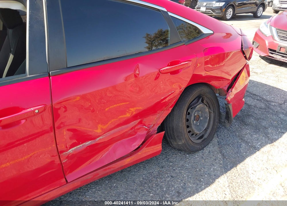 2020 HONDA CIVIC LX VIN: 2HGFC2F66LH520004