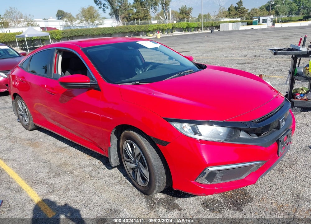 2020 HONDA CIVIC LX VIN: 2HGFC2F66LH520004