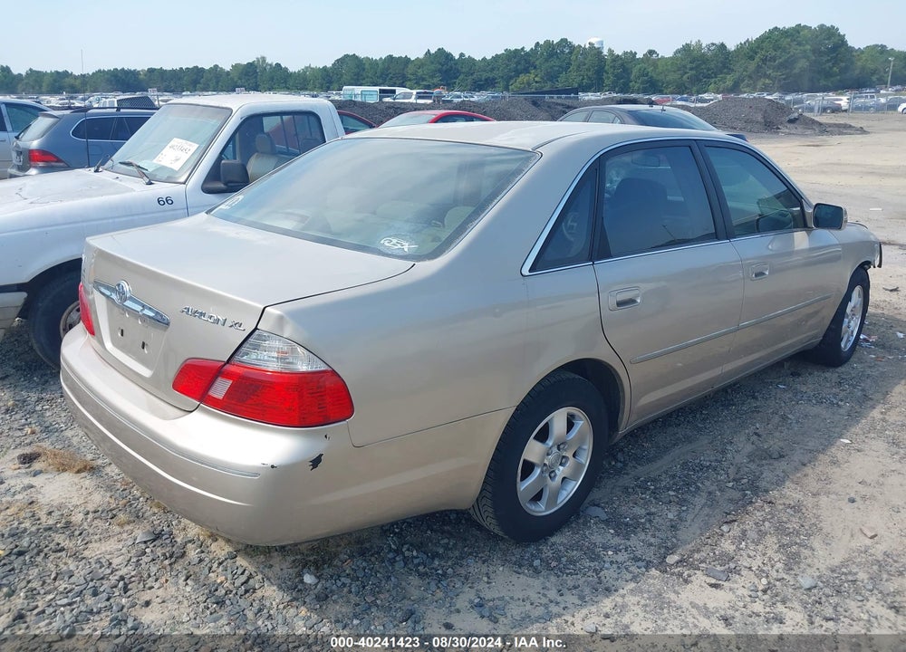 2003 TOYOTA AVALON XL VIN: 4T1BF28B73U327027