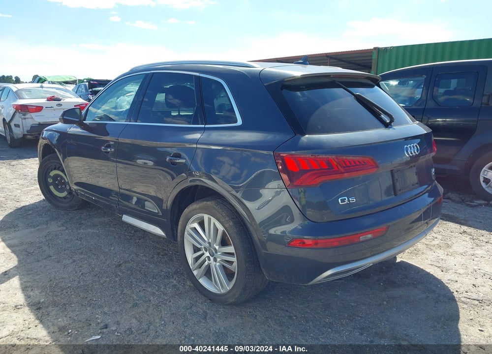 2018 AUDI Q5 2.0T PREMIUM/2.0T TECH PREMIUM VIN: WA1CNAFY3J2012936