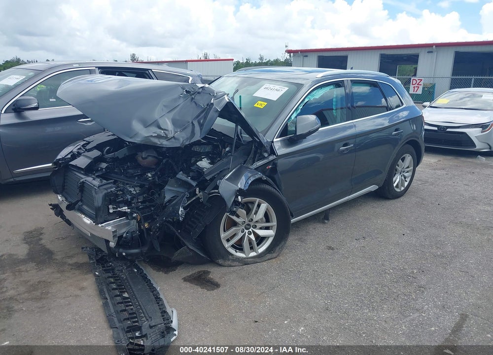 2023 AUDI Q5 PREMIUM 45 TFSI S LINE QUATTRO VIN: WA1GAAFYXP2059306