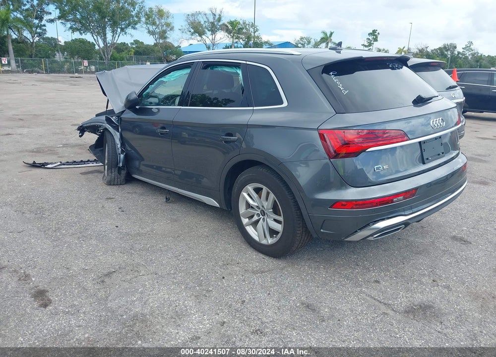2023 AUDI Q5 PREMIUM 45 TFSI S LINE QUATTRO VIN: WA1GAAFYXP2059306
