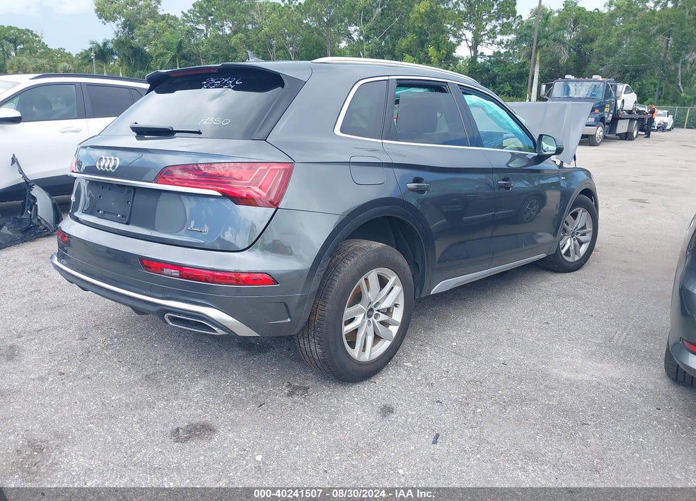 2023 AUDI Q5 PREMIUM 45 TFSI S LINE QUATTRO VIN: WA1GAAFYXP2059306