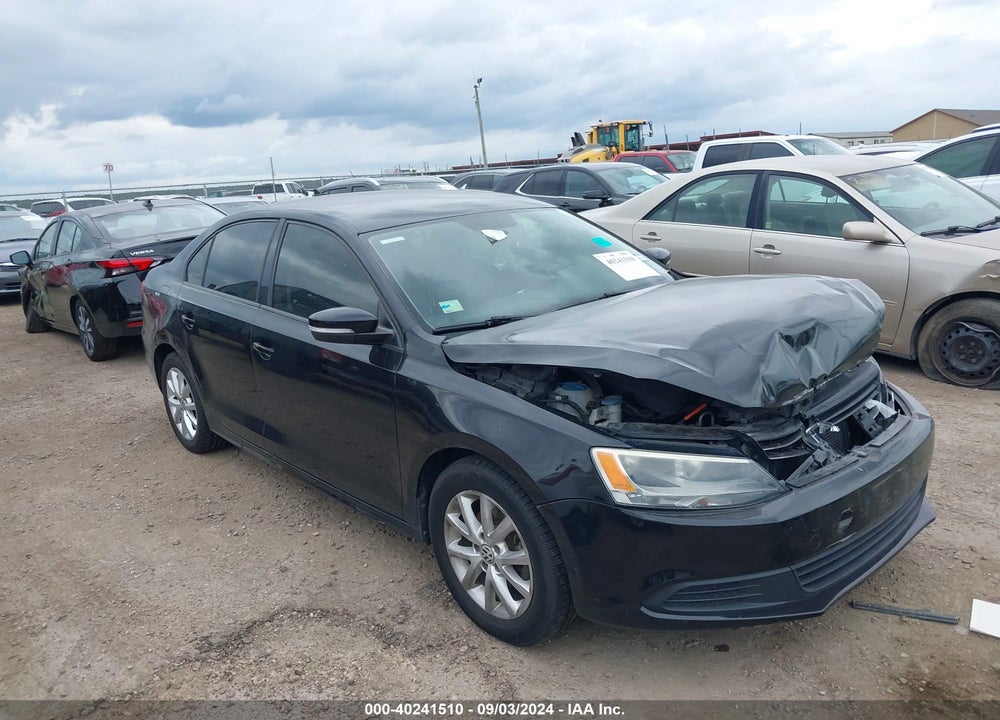 2011 VOLKSWAGEN JETTA 2.5L SE VIN: 3VWDX7AJ8BM317132