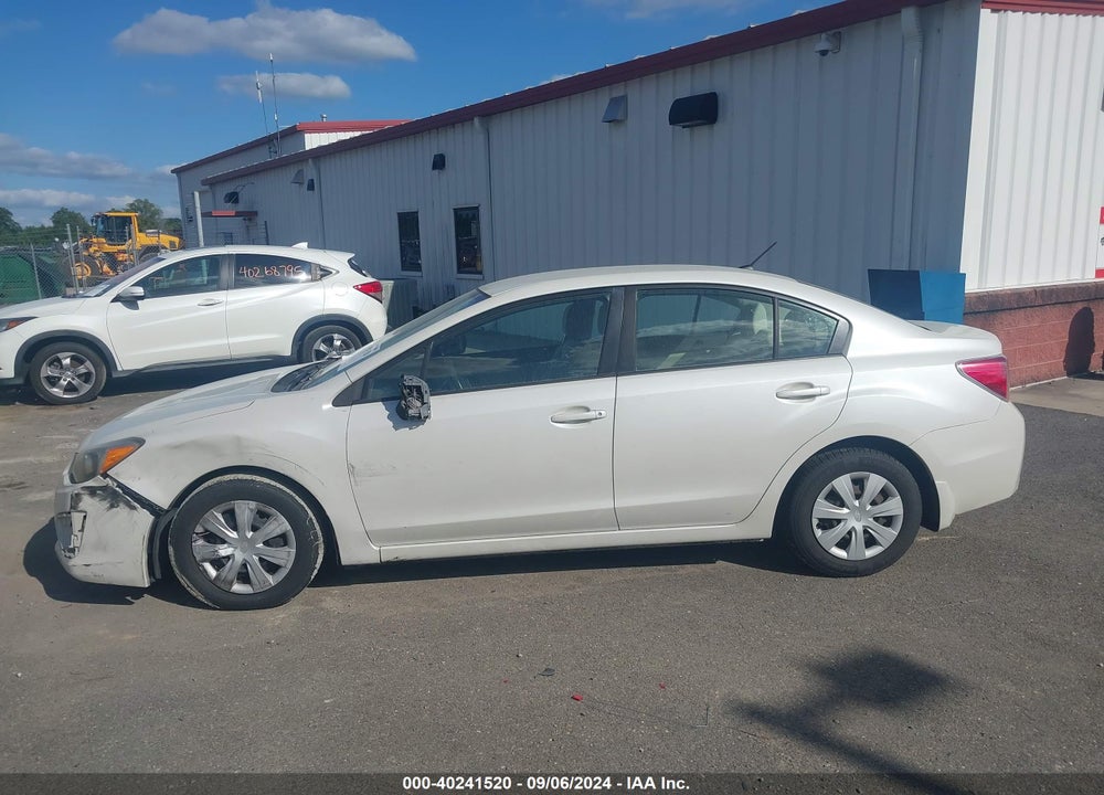 2012 SUBARU IMPREZA 2.0I VIN: JF1GJAA60CH018708