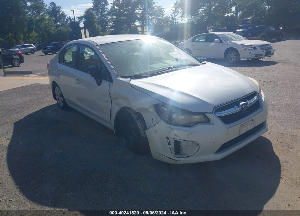 2012 SUBARU IMPREZA 2.0I VIN: JF1GJAA60CH018708
