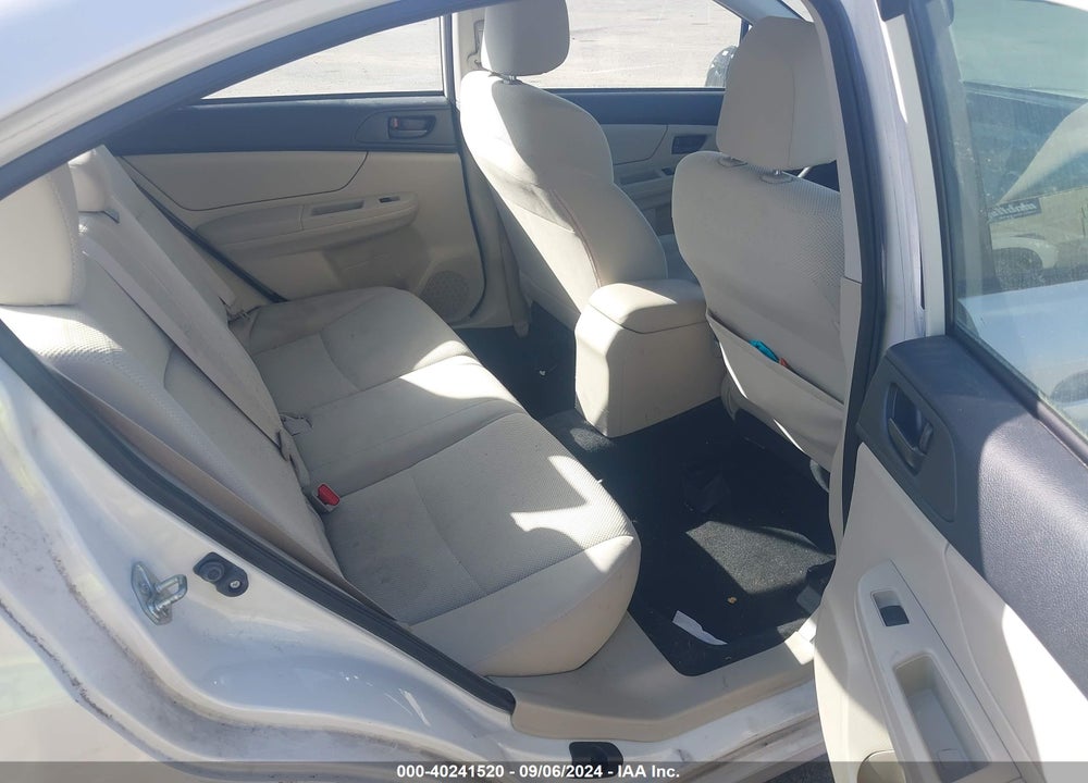 2012 SUBARU IMPREZA 2.0I VIN: JF1GJAA60CH018708