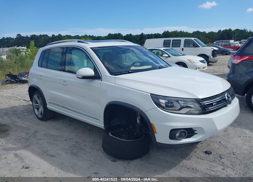 2014 VOLKSWAGEN TIGUAN R-LINE VIN: WVGAV3AXXEW083309