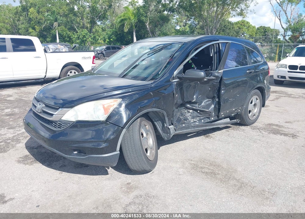 2010 HONDA CR-V LX VIN: 3CZRE3H36AG702775