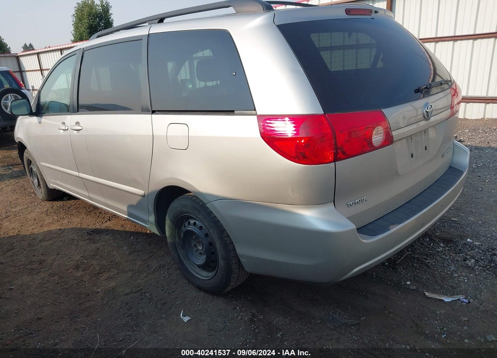 2009 TOYOTA SIENNA LE VIN: 5TDZK23C19S276894