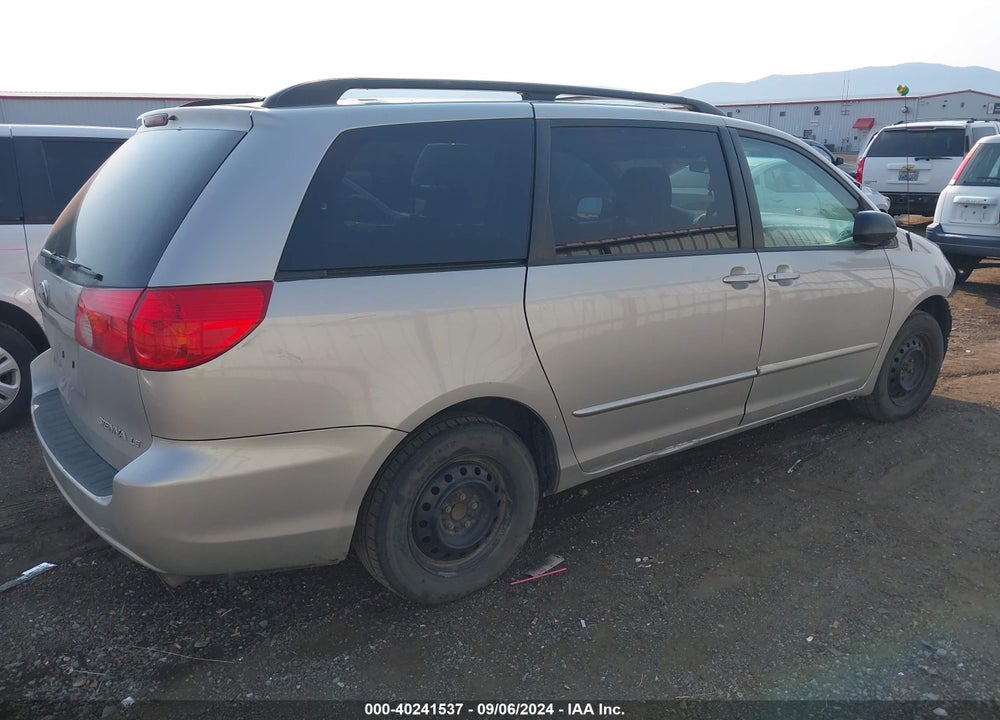 2009 TOYOTA SIENNA LE VIN: 5TDZK23C19S276894