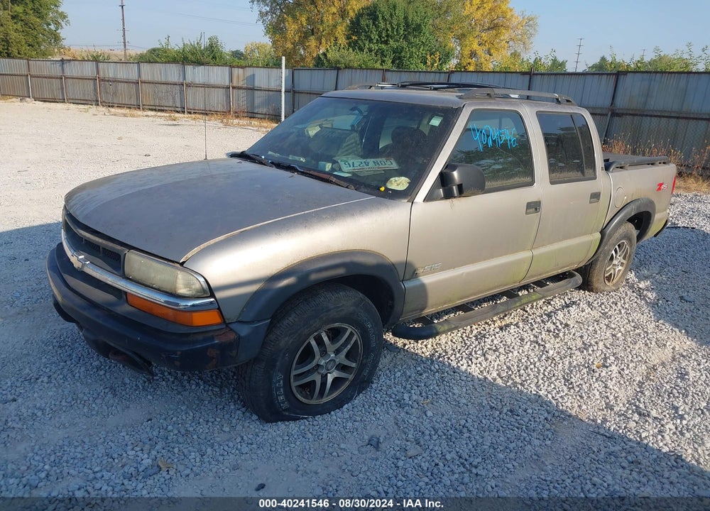 2004 CHEVROLET S-10 LS VIN: 1GCDT13X34K145048
