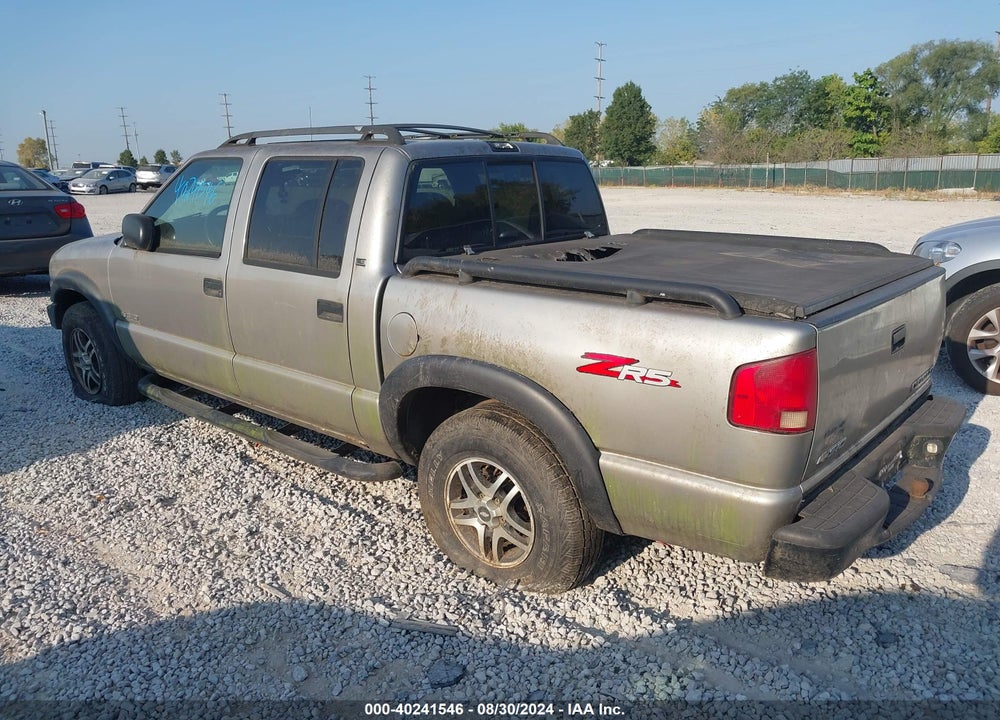 2004 CHEVROLET S-10 LS VIN: 1GCDT13X34K145048