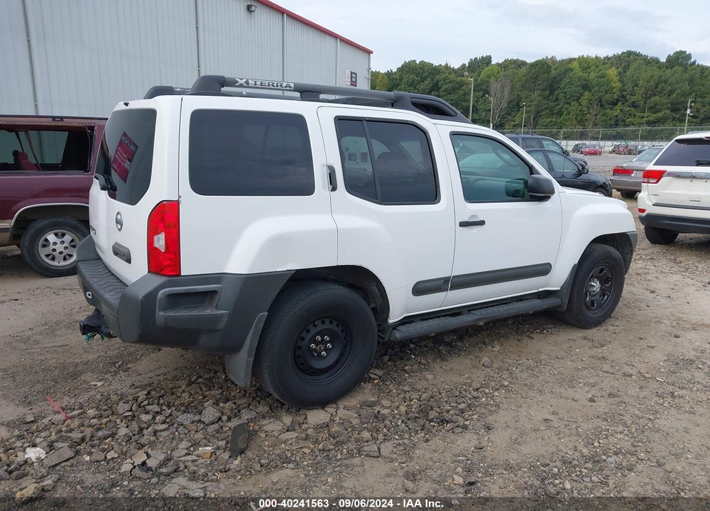 2007 NISSAN XTERRA X VIN: 5N1AN08W17C534501