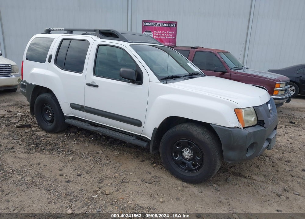 2007 NISSAN XTERRA X VIN: 5N1AN08W17C534501