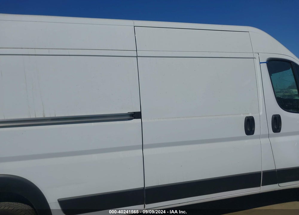 2022 RAM PROMASTER 3500 CARGO VAN HIGH ROOF 159 WB EXT VIN: 3C6MRVJG3NE130506