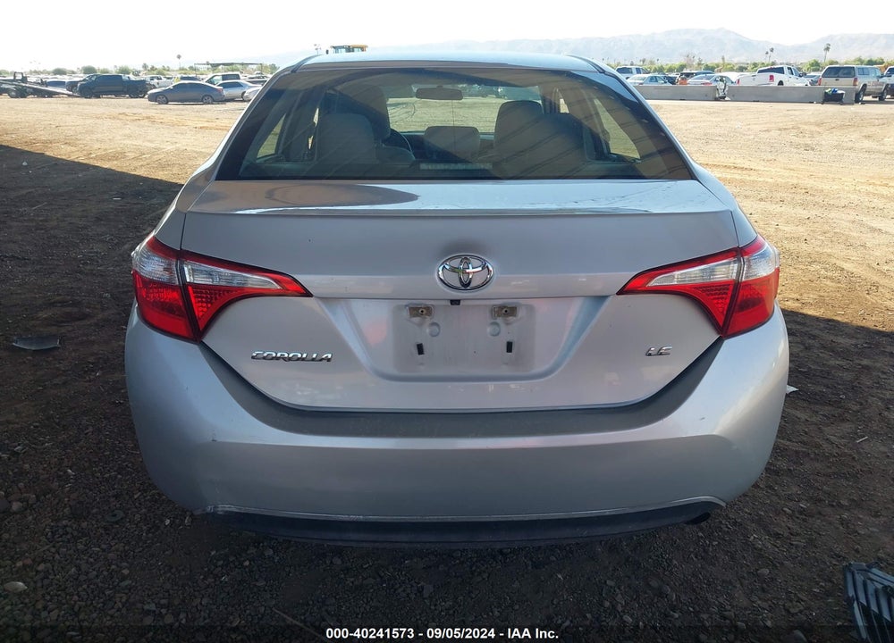 2016 TOYOTA COROLLA LE VIN: 5YFBURHE1GP460561