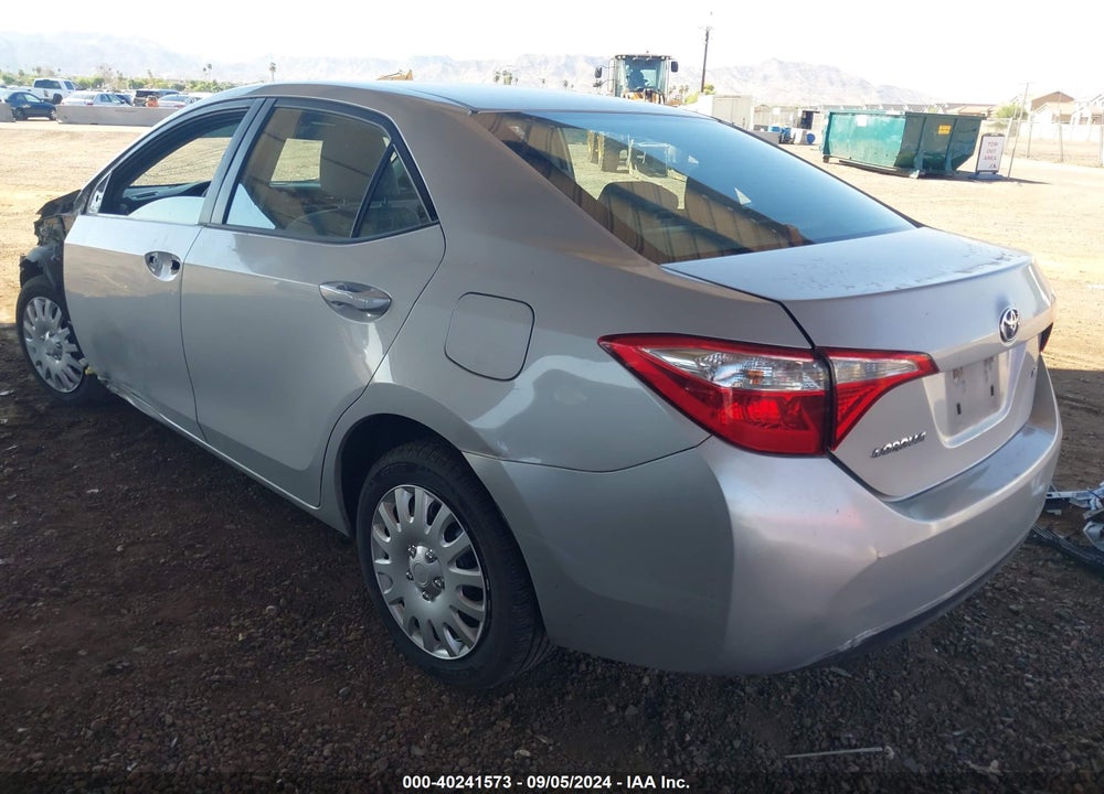 2016 TOYOTA COROLLA LE VIN: 5YFBURHE1GP460561