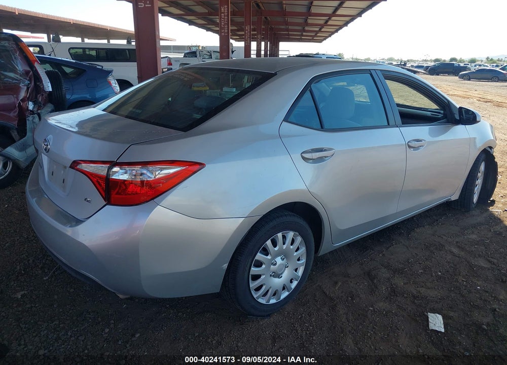 2016 TOYOTA COROLLA LE VIN: 5YFBURHE1GP460561
