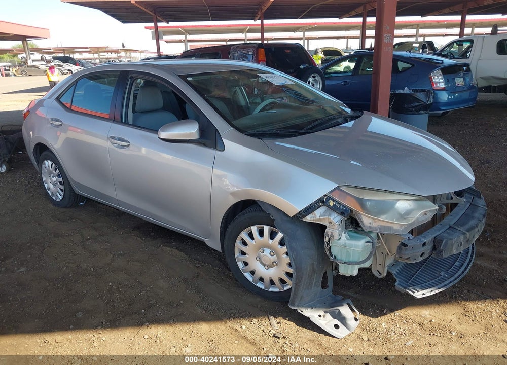 2016 TOYOTA COROLLA LE VIN: 5YFBURHE1GP460561