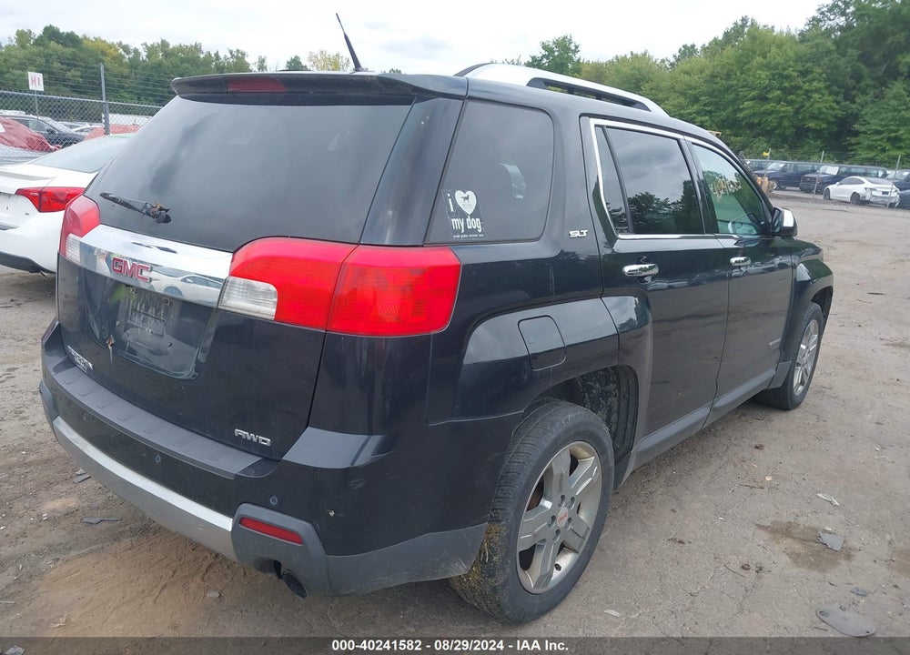 2012 GMC TERRAIN SLT-2 VIN: 2GKFLXE5XC6372511