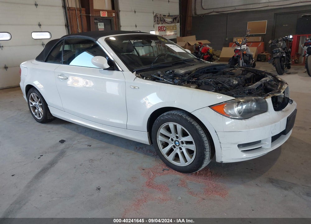 2008 BMW 128I VIN: WBAUN13548VH77599