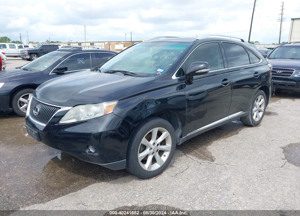 2012 LEXUS RX 350 VIN: 2T2ZK1BA5CC078471