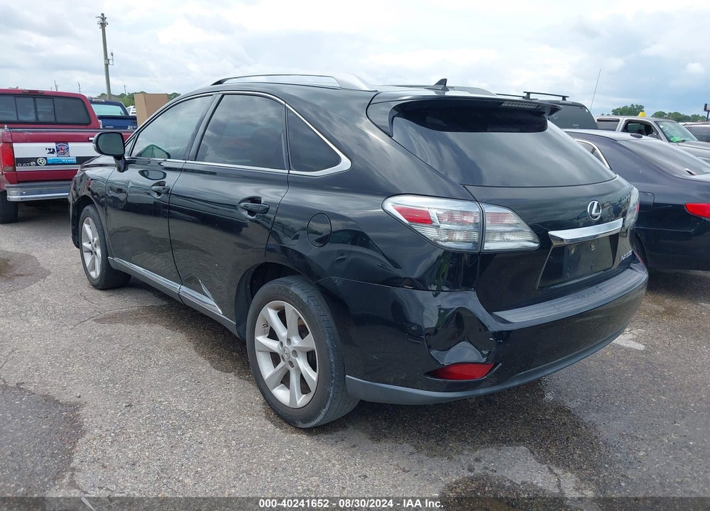 2012 LEXUS RX 350 VIN: 2T2ZK1BA5CC078471