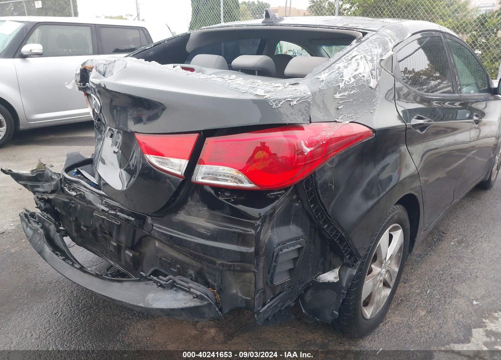 2013 HYUNDAI ELANTRA GLS VIN: KMHDH4AE4DU948794
