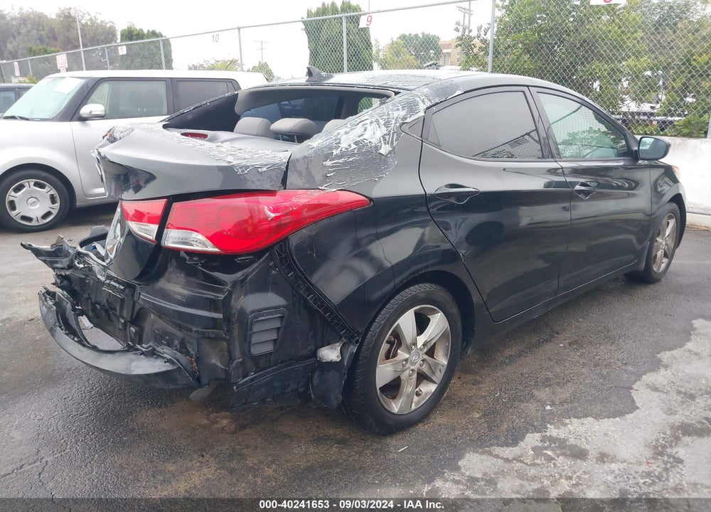 2013 HYUNDAI ELANTRA GLS VIN: KMHDH4AE4DU948794
