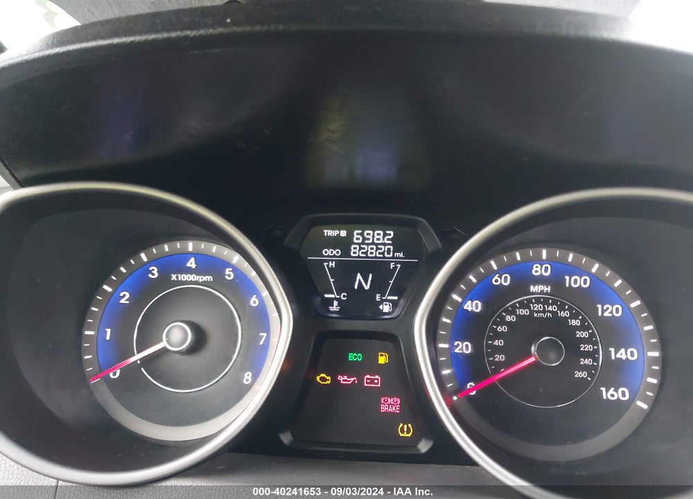 2013 HYUNDAI ELANTRA GLS VIN: KMHDH4AE4DU948794