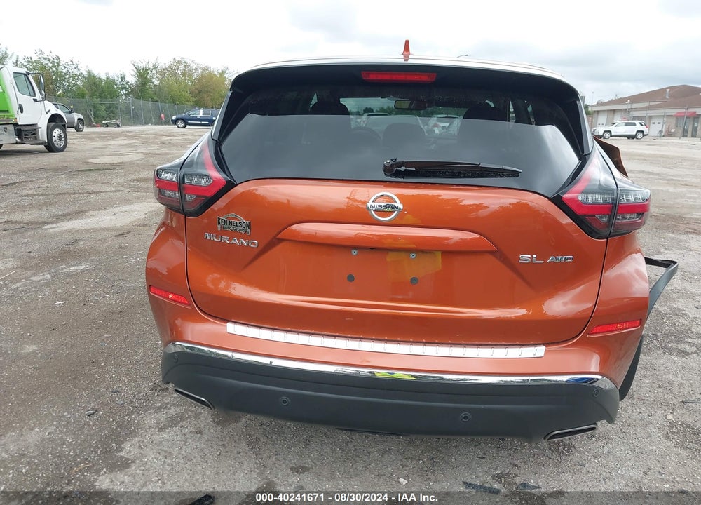 2022 NISSAN MURANO SL INTELLIGENT AWD VIN: 5N1AZ2CSXNC116102
