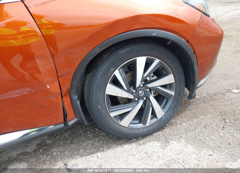 2022 NISSAN MURANO SL INTELLIGENT AWD VIN: 5N1AZ2CSXNC116102