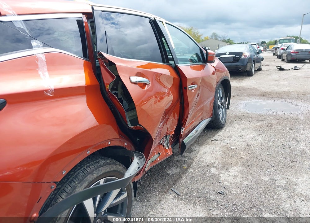 2022 NISSAN MURANO SL INTELLIGENT AWD VIN: 5N1AZ2CSXNC116102