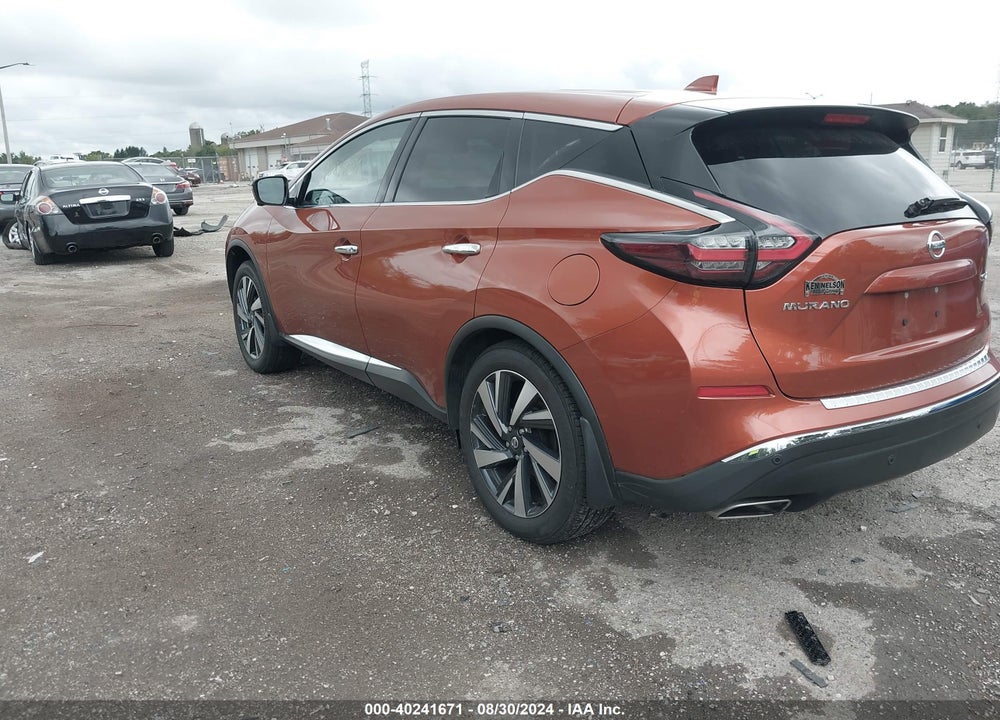 2022 NISSAN MURANO SL INTELLIGENT AWD VIN: 5N1AZ2CSXNC116102
