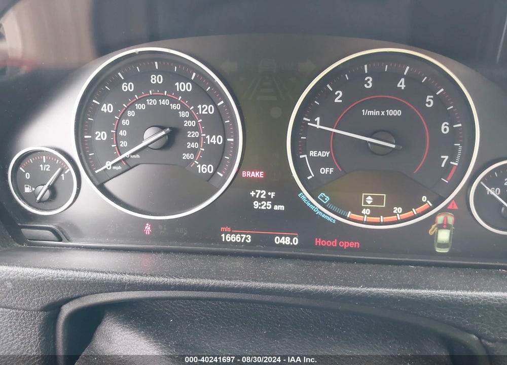2013 BMW 335I XDRIVE VIN: WBA3B9C57DF801110