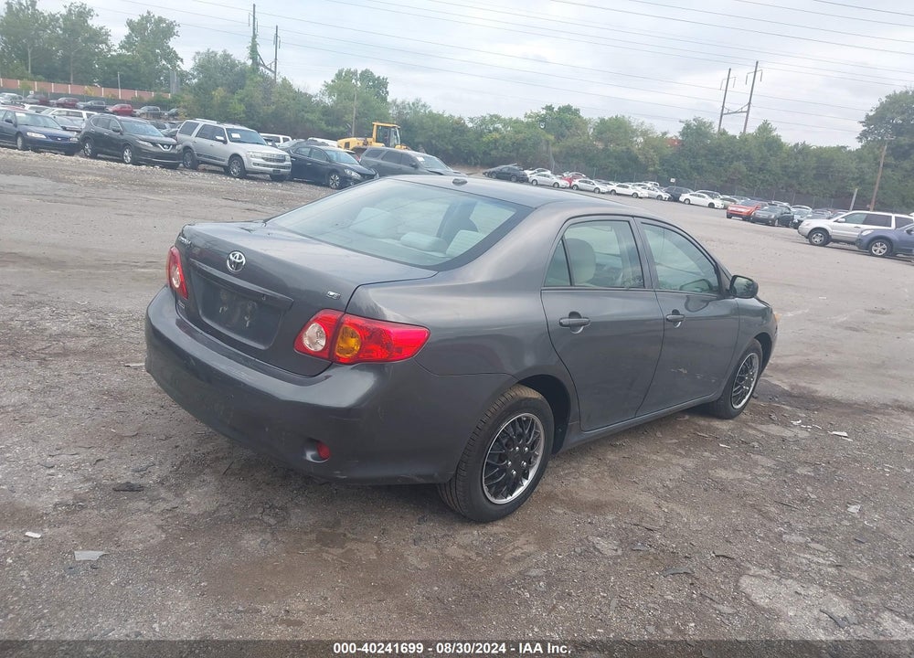 2010 TOYOTA COROLLA LE VIN: 2T1BU4EE5AC226292
