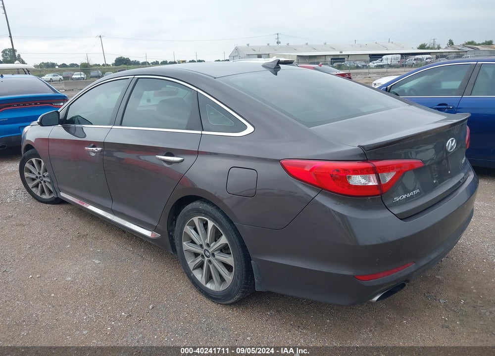 2017 HYUNDAI SONATA LIMITED VIN: 5NPE34AF6HH481524